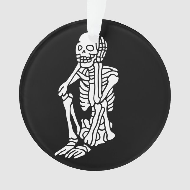 Oh mon squelette repose sa tête sur un (devant)