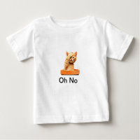Oh No Cutest T-Shirt T-Shirt Tissu Pour 12 Mois BÉ