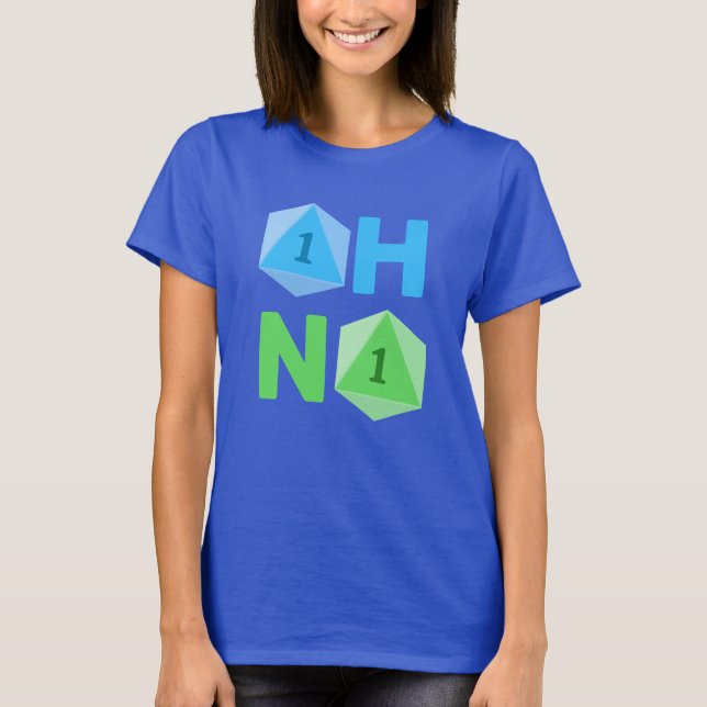 Oh No Funny D20 T-shirt (Devant)