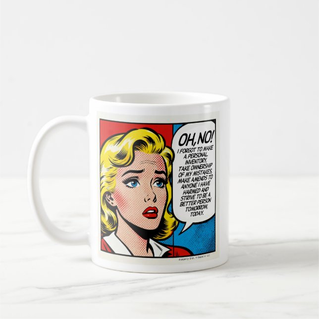Oh No I Forgot - female - Mug (Gauche)