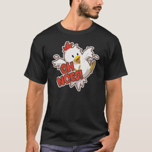 Oh non ! Le T-shirt foncé des hommes