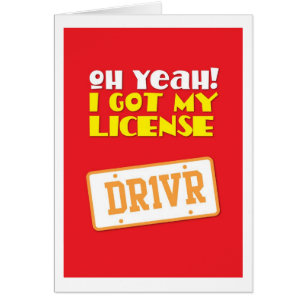 Oh ouais ! J'ai obtenu mon permis ! DR1VER
