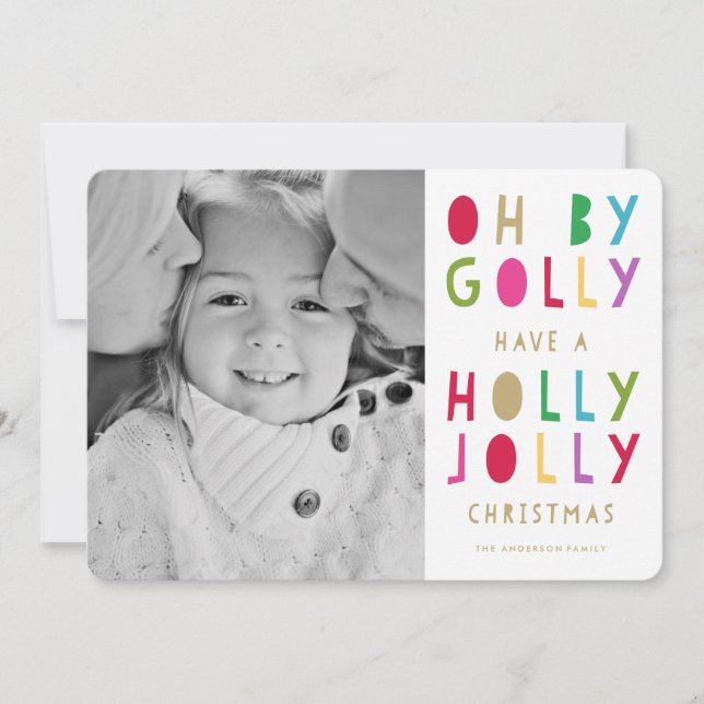 Oh par Golly | Carte photo de vacances (Devant)
