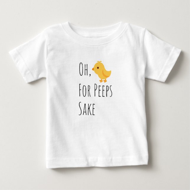 Oh Peeps pour Sake T-Shirts de Pâques pour les enf (Devant)