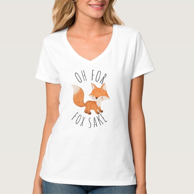 Oh pour Fox Sake T-Shirt (Devant)