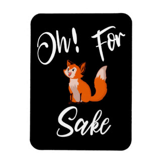 Oh ! POUR L'AMOUR DU RENARD Magnet Photo Flexible