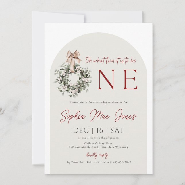 Oh Quelle Amusement C'est D'être Une Invitation (Devant)