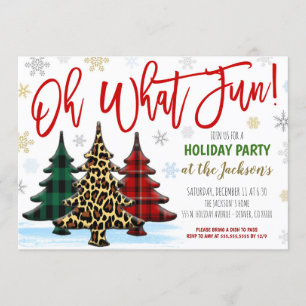 Oh Quelle Fun Noël Invitation