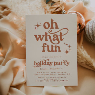 Oh Quelle Fun Noël Invitation