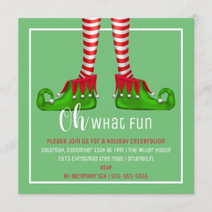 Oh, Quelle Fun Noël Invitation