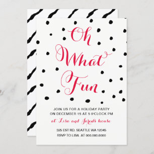 Oh quelle Fun vacances invitations fêtes