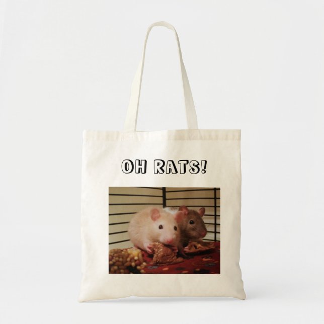Oh rats !  Sac fourre-tout (Devant)