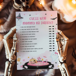 Oh Sheet Halloween Devinez qui maman ou papa jeu