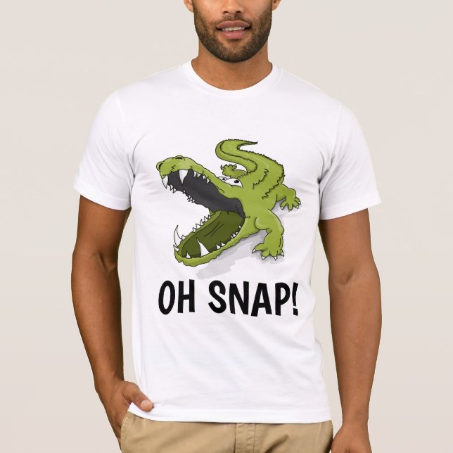 OH SNAP ! T-shirts ALLIGATOR (Devant)