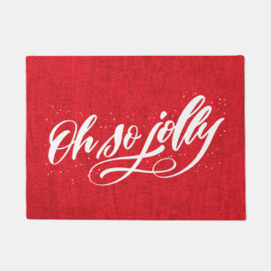Oh So Jolly | Tapis de porte de vacances