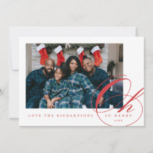 Oh So Merry Holiday Carte photo