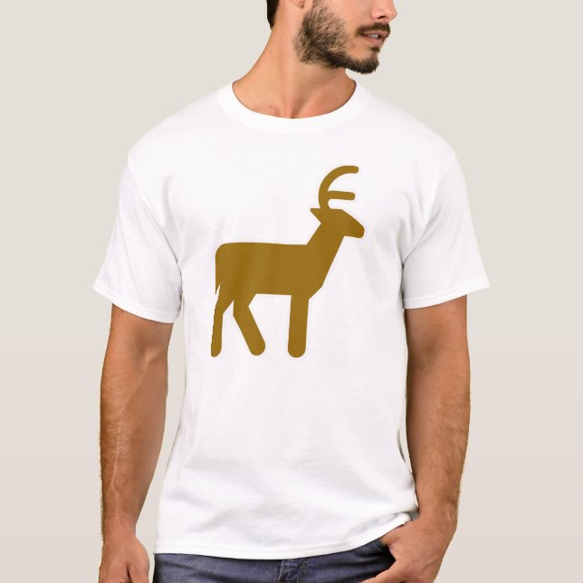 Oh T-shirt de cerfs communs (Devant)