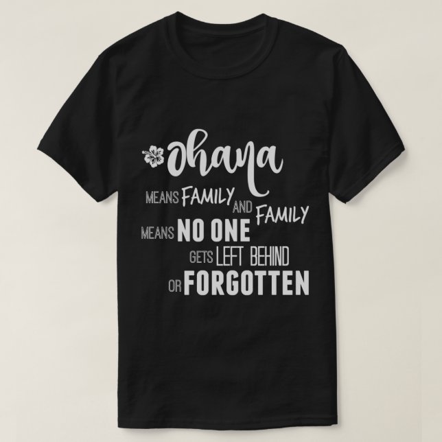 Ohana in white Essential T-Shirt (Design devant)