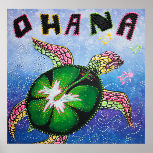 Ohana Means Family Poster