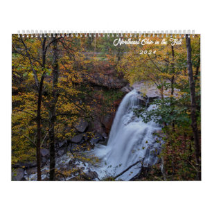 Ohio du nord-est dans le calendrier d'automne