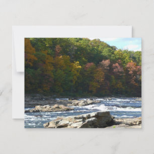 Ohiopyle River Rapids à l'automne Pennsylvanie Aut