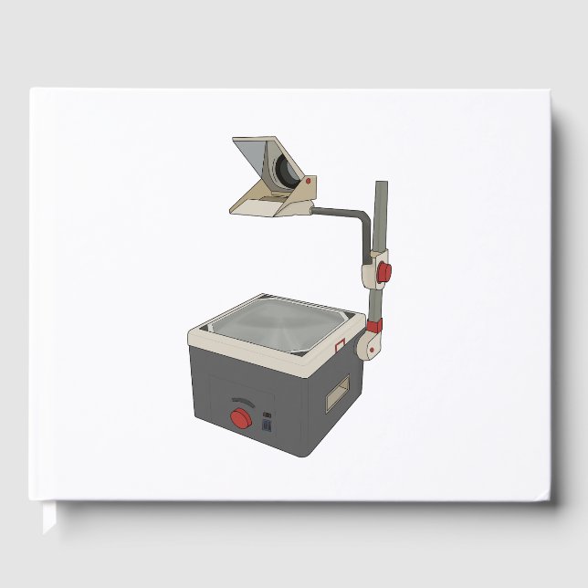 OHP 80s 90s Overhead Projector Livre d'or (Recto)