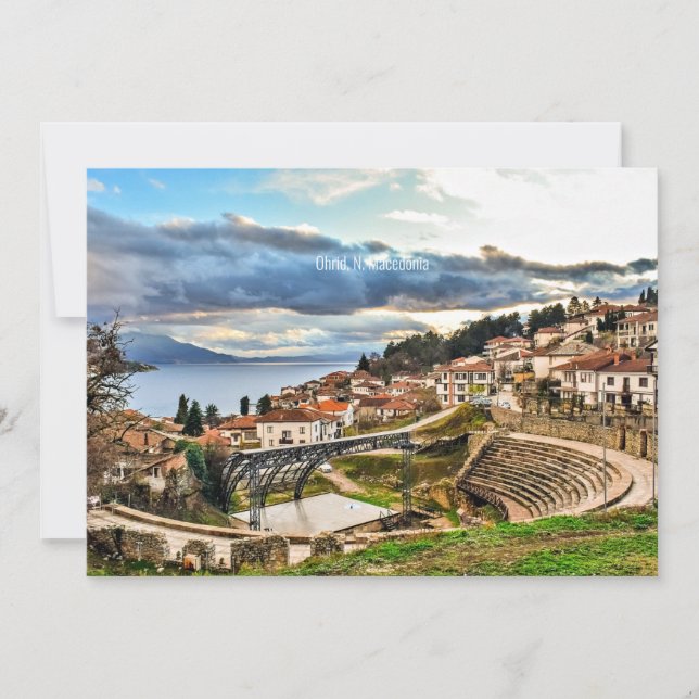 Ohrid, Macédoine paysage (Devant)