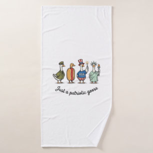 Oie Patriotique Gravure Vintage Drôle de Chemise U