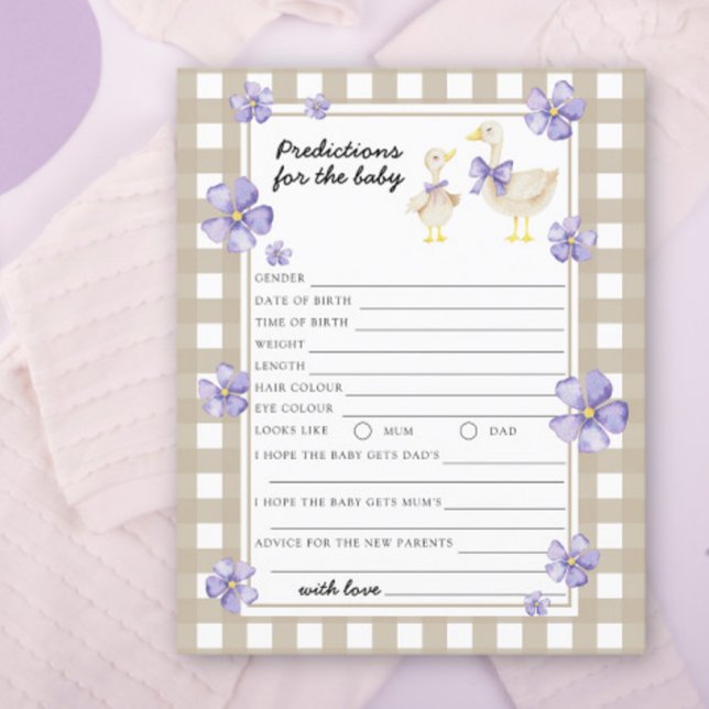 Oie - prédictions et conseils pour bébé (Créateur téléchargé)