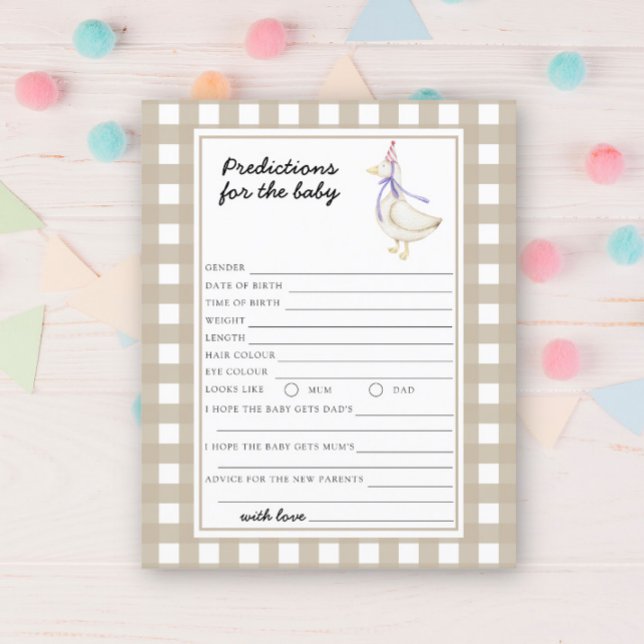 Oie - prédictions et conseils pour bébé (Créateur téléchargé)