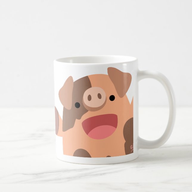 Oinky mug : un tas de piggies (Droite)