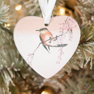 Oiseau à la cerise en pleurs - Shidarezakura ni k