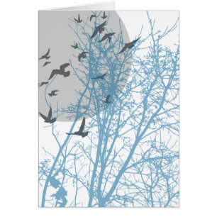 oiseau à silhouette