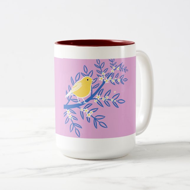 Oiseau Art Mugs (Devant droit)