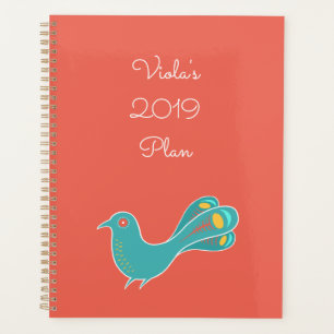 Oiseau bleu personnalisable