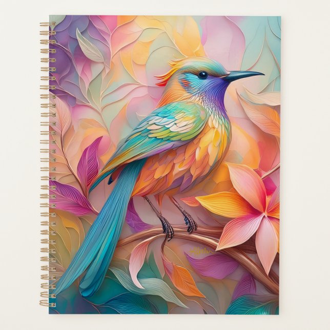 Oiseau Chanson Violet Gorge Fantastique (Devant)
