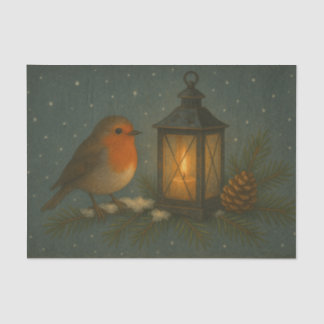 Oiseau chanteur avec papier de soie à lanterne cha