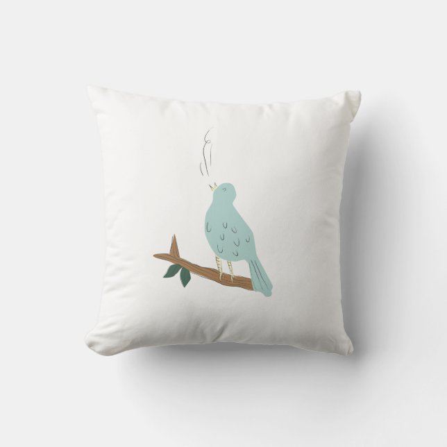 Oiseau coussin (Recto)