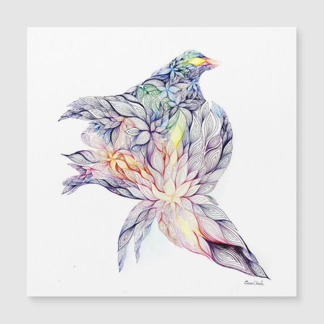 Oiseau dans son nid (Devant)