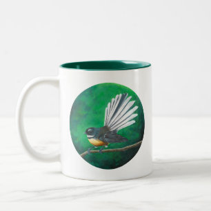 Oiseau de la Nouvelle-Zélande (piwakawaka) - Mug d
