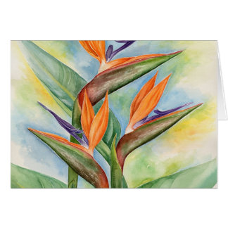 Oiseau de l'art de fleur de paradis - multi