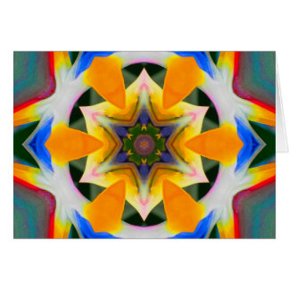 Oiseau de mandala d'étoile de paradis