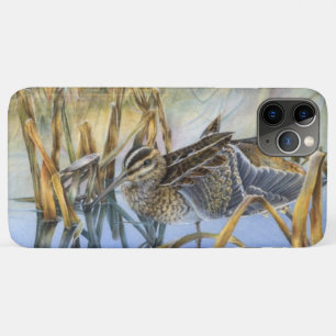 Oiseau de neige art hivernal matin coque iphone