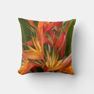 Oiseau de paradis Coussin tropical