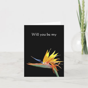 Oiseau de Paradis Seras-tu Ma Carte de Note