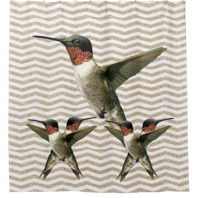 Oiseau de rideau de douche (Devant)