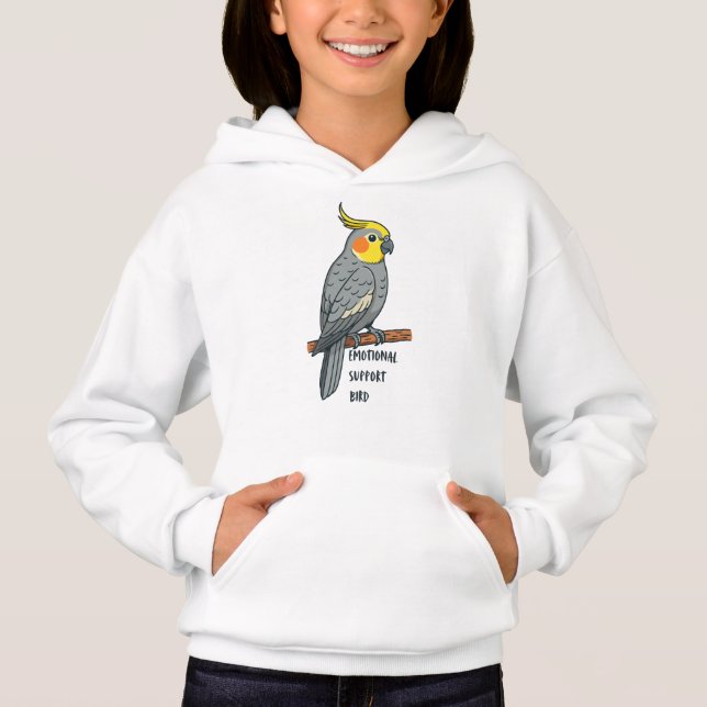 Oiseau de soutien émotionnel Cockatiel (Devant)