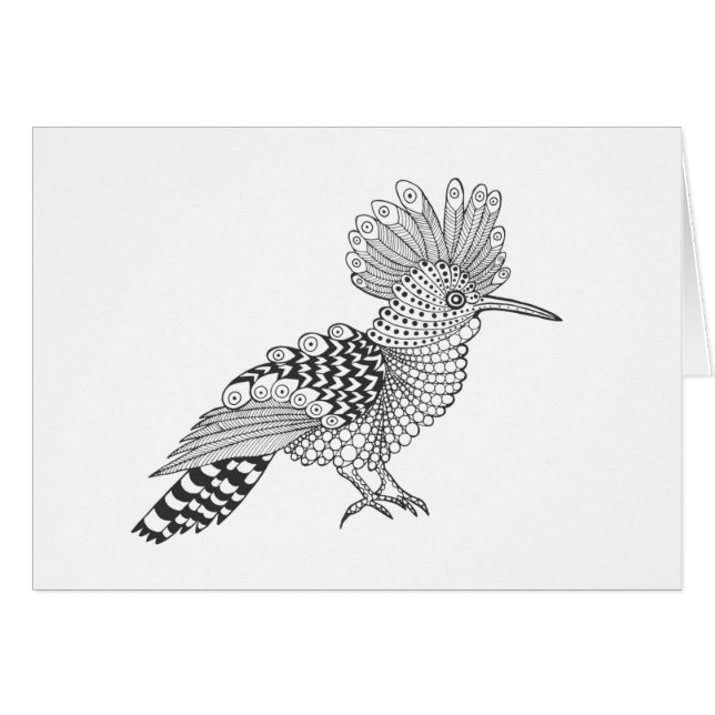 Oiseau de style (Devant horizontal)
