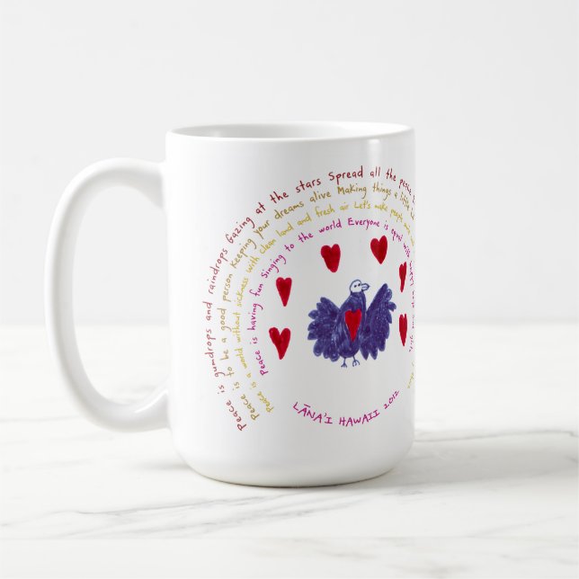Oiseau de tasse d'amour (Gauche)