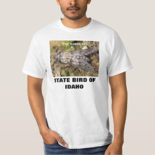 OISEAU D'ÉTAT DE L'IDAHO : LE T-SHIRT DE MOUCHE D